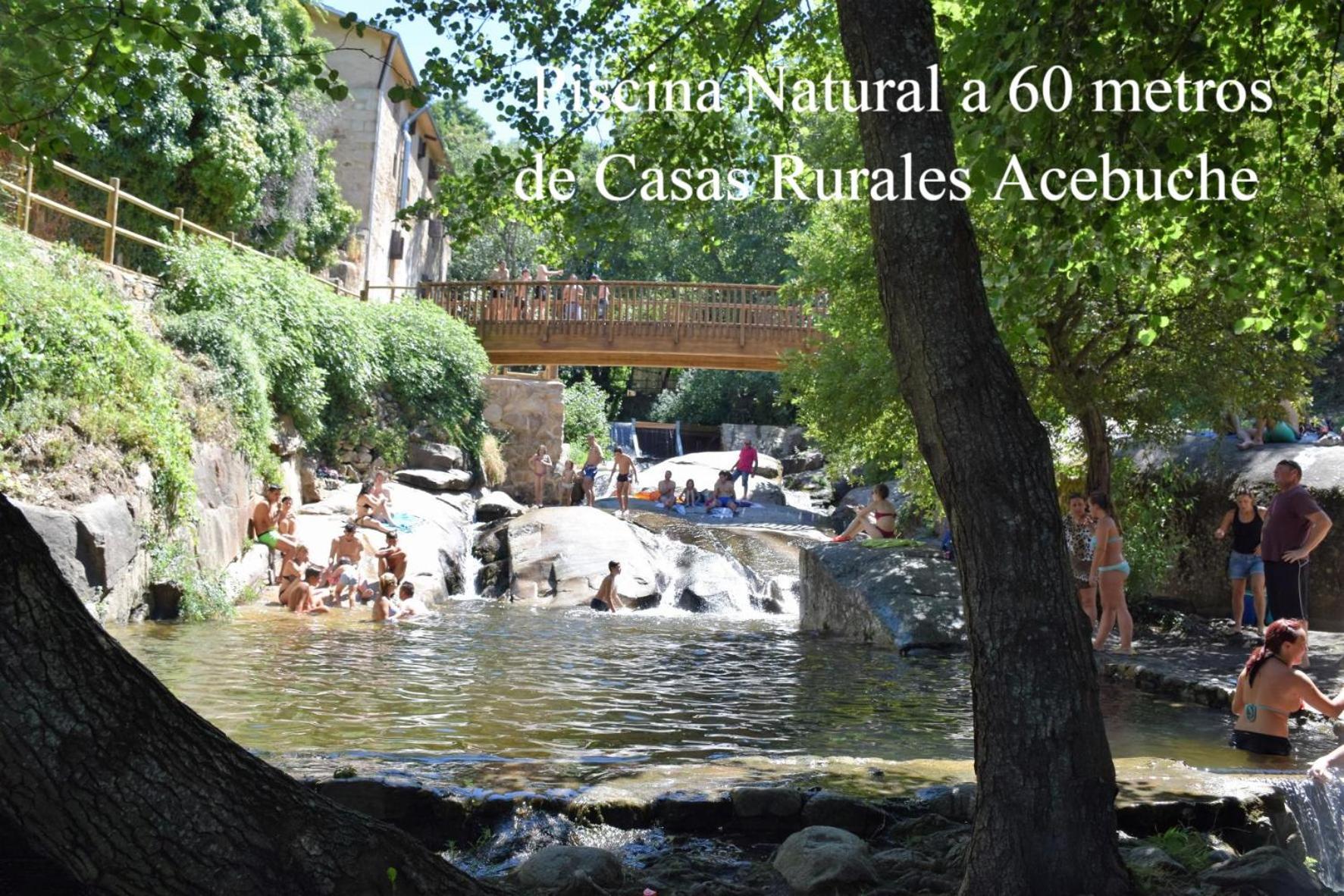 Casas Rurales Acebuche, Descubre el Otoño Mágico en el Valle de Ambroz Casas del Monte Exterior foto